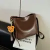 Bolso Cubo 2026 Nuevo Modelo Piel Genuina Bolso de Mujer Gran Capacidad Retro Casual Bolso de Hombro Cruzado Bolso de Viaje