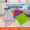 Bolsas de Tecido Não Tecido Atacado Volume Cristal Mineral Carvão de Bambu Carvão Ativado Embalagem Bolsas Planas Anti-Vazamento Grande Capacidade