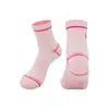 Calcetines Antideslizantes para Bádminton, Calcetines Transpirables Absorbentes de Sudor, Calcetines Deportivos, Calcetines de Algodón para Tenis, Calcetines Bordados de Media Pantorrilla para Correr al por Mayor
