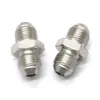 Modificación de Coche Adaptador de Enfriador de Aceite Conector de Conversión de Línea de Aceite Hierro An6 a An6 Roscado de Doble Cabeza Piezas de Hardware Procesamiento