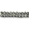 Decoração de Corrente de Garra com Strass Costurada à Mão Adesiva Fantasia DIY Roupas Vestido de Casamento Cola Quente Acessórios de Corrente de Strass