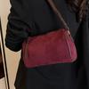 Bolso de Ante Maillard para Mujer Moda Otoño e Invierno 2026 Bolso Versátil Tipo Almohada Bolso de Hombro Cruzado de Alta Gama para Viajes