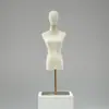 Maniquí de tienda de ropa, accesorios, maniquí femenino de medio cuerpo de escritorio, estilo coreano, soporte de exhibición, soporte de maniquí de ventana para ropa de mujer