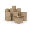 Caixa de Embalagem Quadrada Ondulada Caixa de Envio para Embalagem Caixa de Papel para Logística de E-Commerce Caixas Onduladas Coloridas para Pequenas Quantidades Personalização