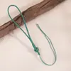 Cuerda de bola de la suerte tejida a mano cuerda colgante kit de material DIY cuerda de nylon colorida accesorios de joyería de nudo chino al por mayor