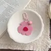 Llavero acrílico de flor de dopamina colorido estilo Ins, simple y versátil, dulce accesorio para mochila, regalo para mejores amigas