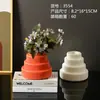 Mesa de Comedor al por Mayor Arreglo de Flores Secas y Frescas Decoración del Hogar Adornos Jarrón Simple de Cerámica de Imitación Fabricante de Jarrones de Plástico