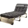Cama plegable reforzada, silla multifuncional para siesta en la oficina, cama individual para uso doméstico, cama simple, cuna portátil
