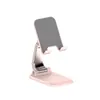 Soporte móvil plegable y ajustable en altura para personas perezosas a las que les gusta ver series de televisión mientras están acostadas en la cama