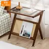 Mesita de Noche Simple Madera Maciza Pequeño Gabinete Almacenamiento Lujo Ligero Dormitorio Mesita de Noche Simple Estilo Nórdico Europeo Moderno Mini