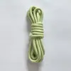 En stock de fábrica cuerda de paraguas línea miu 5 mm de núcleo poliéster color sólido tejido DIY colgante para mochila cuerda de ajuste de cintura flor