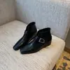 Nova chegada: Botas Femininas que Aumentam a Altura em 5CM, Novidade Primavera de 2026 Estilo Europeu e Americano, Botas de Cano Curto com Bico Quadrado, Botas de Moda Emagrecedoras