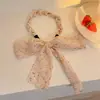Diadema de Cadena Vintage Tela de Satén de Palacio Pinza para el Cabello Banda para el Cabello Verano para Mujer Bufanda de Seda Cinta Lazo para el Cabello Diadema