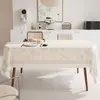 Mantel Estilo Lujo Ligero, Lavable, Impermeable, Resistente al Aceite, Nuevo Modelo 2025, Sensación de Alta Gama, Uso Doméstico, Mantel para Mesa de Café de Sala de Estar