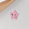 Grampo de cabelo em forma de estrela de dopamina y2k, grampo de franja lateral para cabelo quebrado, grampo de cabelo em forma de estrela de cinco pontas, grampo de cabelo fofo, faixa de cabelo, acessórios para cabelo