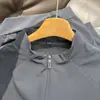 Chaqueta de hombre de una sola capa, impermeable, cortavientos, resistente al desgaste, elástica, tipo softshell para exteriores, con cuello alto 13091