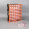 Ornamento de Mesa Gaveta-tipo Caixa de Armazenamento Peças de Parafuso Material Caixa de Ferramentas Montável na Parede Caixa de Componentes Eletrônicos Armário de Acessórios