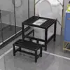 Convertidor de Asiento de Inodoro a Inodoro de Sentadillas, Soporte de Inodoro a Inodoro de Sentadillas, Reposapiés, Inodoro Operado con el Pie