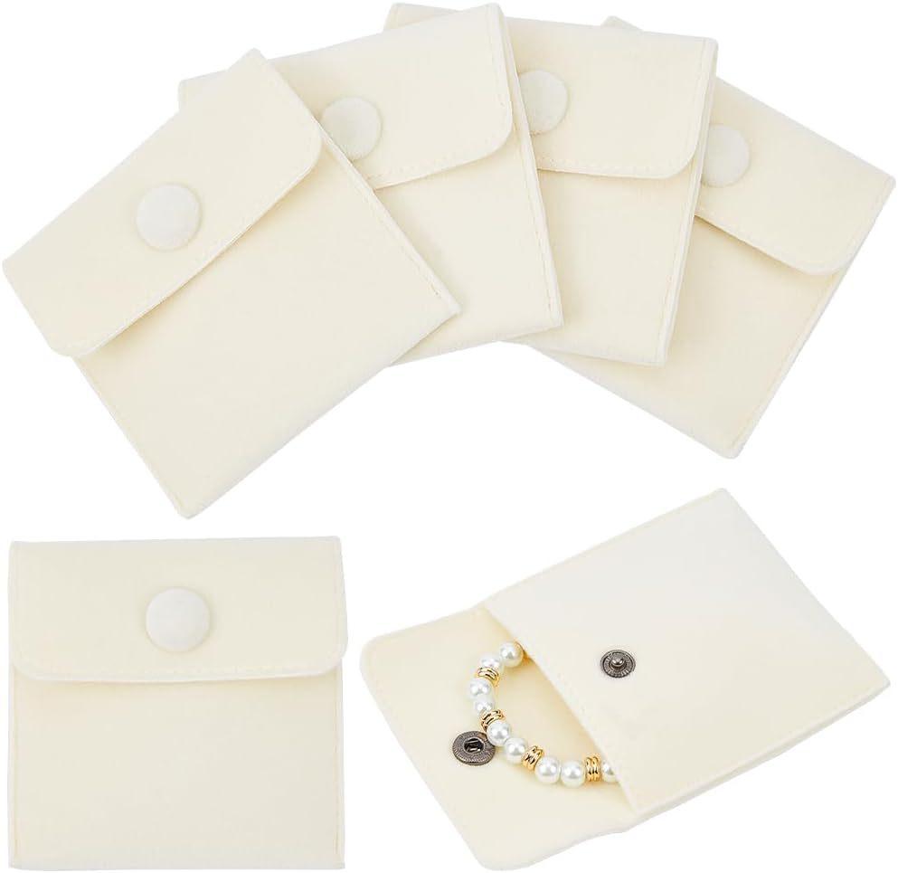 白色按扣首饰袋 (1)