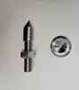 Pés de Choque de Parede M10M8 Almofadas de Pé de Choque de Parede Estendidas Pés de Choque de Aço Inoxidável para Alto-falantes Suporte de Tripé de Áudio para Amplificador Absorção de Choque