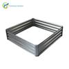 Cama de Cultivo Elevada, Cama de Plantación Curva Personalizada, Caja de Plantación para Jardín Exterior, Macetero de Chapa Galvanizada