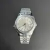 Relógio Famoso Rolex Log Automático Mecânico Vidro de Safira Caixa de Aço Pulseira de Aço Comércio Exterior Uso Próprio Transmissão ao Vivo Fabricante Atacado