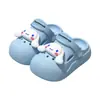 Zapatos Croc para Niñas 2026 Nuevos de Verano para Exteriores con Suela Gruesa Antideslizantes de Eva Dibujos Animados Sandalias Cinnamoroll para Niñas