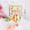 Decoração de Bolo Dia das Mães Flores Bonitas Cartão de Bolo de Aniversário Bandeira de Amor Acrílica Sobremesa de Festa