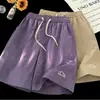 Shorts Secado Rápido Dopamina Hombre 2025 Pareja Verano Delgados Hilo de Seda Hielo Pantalones Casuales Sueltos Deportivos Shorts de 5 Puntos