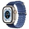 Para Apple Marine strap 8Apple Watch Ultra esportes de duas cores pulseira de silicone marinho em estoque