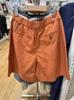 Pantalones Casuales de Verano para Mujer Estilo Japonés con Mezcla de Lino Pantalones de Traje tipo Shorts Plisados Pantalones Rectos Simples 470436
