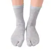 Calcetines de dos dedos de fábrica para hombre y mujer, calcetines de zueco de moda para interior, valgo de dedo gordo del pie, calcetines ortopédicos de dedos japoneses, venta al por mayor