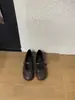 Sapatos de salto Mary Jane com sola reta, estilo francês de noite, femininos 2026 outono novo estilo, cor preto, damasco, café