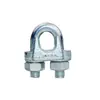 Abrazadera de Cable de Acero Maleable Galvanizado en Forma de U, Cabeza de Tensor para Cable de Acero, Hebilla de Bloqueo para Aparejo, Cabeza de Tensor para Cable de Acero