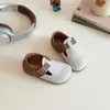 Birkenstocks de Moda con Suela Suave para Niñas Novedades Verano 2025 Zapatos de Cuero para Niños Zapatos para Gatear Zapatos Pequeños de Cuero para Niños