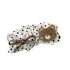 Clip de Banana Lindo Oso Coreano Lazo Superficie AB Puntos Clip de Banana Femenino Clip para Cabello Trasero Clip para Cola de Caballo Accesorios para el Cabello