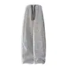 Pantalones Casuales de Pierna Ancha con Rayas Diagonales y Hilo Plateado para Hombre, Otoño e Invierno, Marca de Alta Gama de Moda, Corte Holgado, Versátiles, Pantalones Deportivos Rectos Adelgazantes
