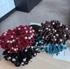 Nudo de Pelo Nuevo Engrosado de Alta Elasticidad para Mujer, Cuerda para Recoger el Cabello de Cola de Caballo Alta Sin Costuras Estilo Coreano, Accesorio para el Cabello de Banda de Goma Duradera Venta al por Mayor