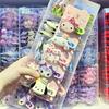 Bonito novo Sanrio Diamond Bow KT Cat Kulomi Merodie desenho animado infantil grampo de cabelo menina grampo de cabelo