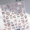 Adesivos de Arte para Unhas Laço Estampa de Leopardo Doce Frio Ferro Ts-4015 Estilo Hot Girl Unhas Usáveis Adequado para Adesivos de Unha Aderentes