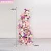 Novo Arco de Chifre Flor Artística Flor Artificial Simulação de Flor Pedido de Casamento Aniversário Cenário de Flores Artificiais Casamento Flores Artificiais