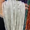4 * 13mm contas longas pedra natural cristal ágata contas em forma quadrada joias de miçangas DIY