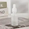 Botella de Vidrio Esmerilado al por Mayor de 30ml Botella de Vidrio de Muestra para Reempaque de Aceite Esencial Cosmético Perfume