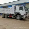 Suministros de Fábrica Camiones Volquete Howo Usados para Exportación a África, Vehículos de Ingeniería de Ocho Ruedas Traseras, Camiones de Servicio Pesado Howo 6X4