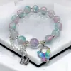 Atacado Pulseira Flor Explosão Margarida Super Fada Joias com Contas Pulseira Feminina de Alto Padrão Joia de Mão Transfronteiriça Pequenos Produtos de Yiwu