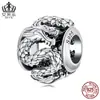Serie Original de Animales del Zodiaco Aiful Cuentas de Dragón Plata de Ley S925 DIY Cuentas Sueltas Accesorios para Joyería Combinación Venta al por Mayor