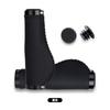 Cubierta para Manillar de Bicicleta Costura Manual Cuero PU Guantes para Manillar Bicicleta de Montaña Absorción de Impactos Antideslizante Retro Equipo de Bicicleta Ajustable