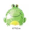 Globo de Película de Aluminio de Animales Insectos de Dibujos Animados Mariquita Abeja Rana Caracol Mariposa Globo para Decoración de Cumpleaños Infantil