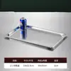Cuencos de acero inoxidable para servir, recipientes rectangulares con tapa, recipientes comerciales para alimentos, carritos de comida rápida, cuencos para servir en buffet, platos cuadrados, cajas