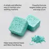 Pastillas de limpieza para lavadora: para uso diario, estas pastillas limpian los sellos de goma y las tuberías dentro de la lavadora, eliminando la suciedad y la mugre
